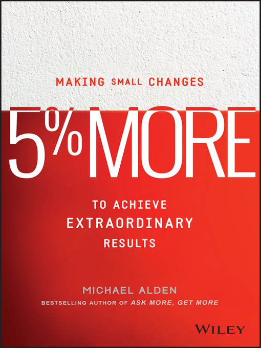 Title details for 5% More by Michael Alden - Available